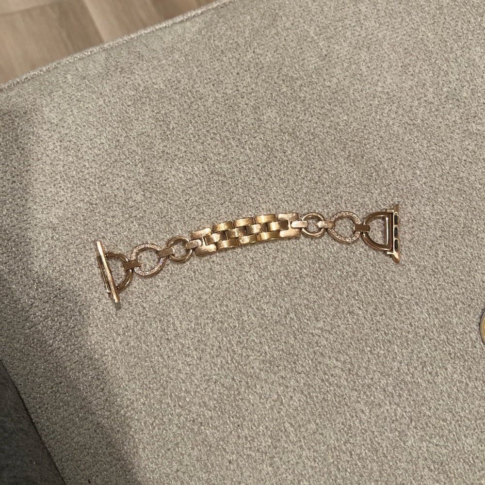 Rose Gold Stainless Steel Watch Band